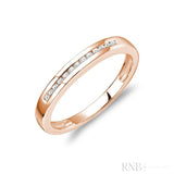 Channel Set Diamond Band