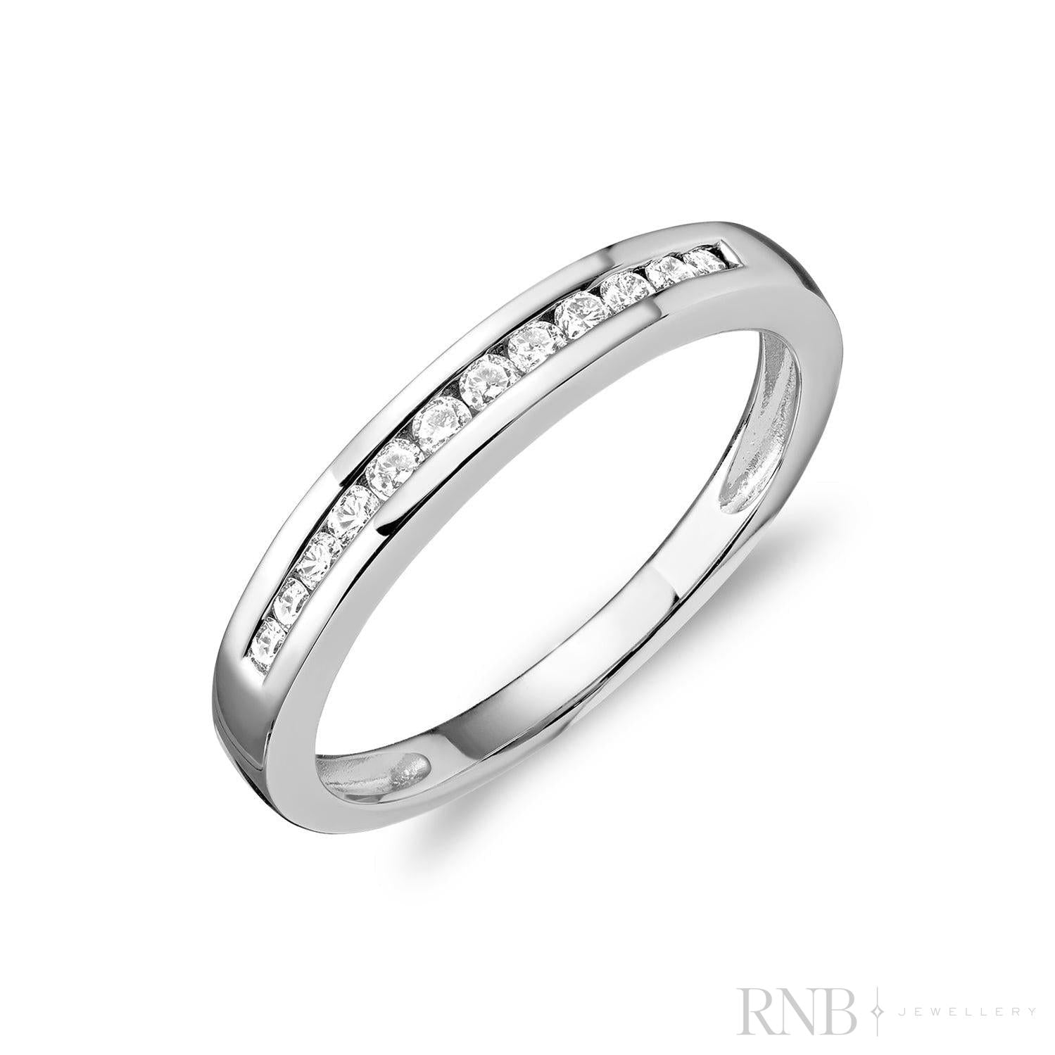 Channel Semi Eternity Diamond Band