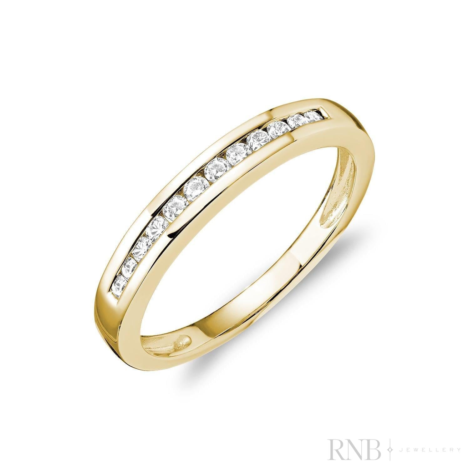 Channel Semi Eternity Diamond Band