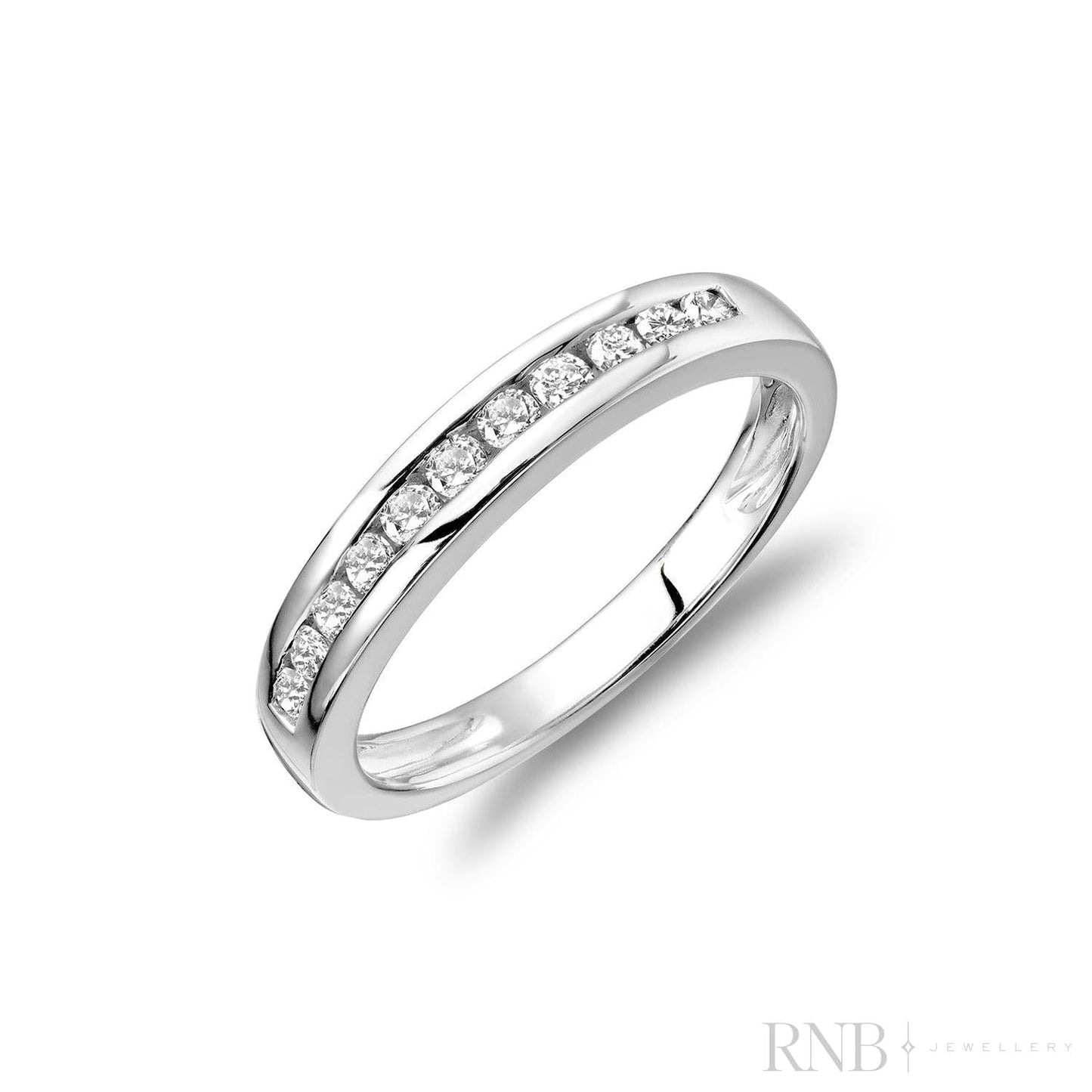 Channel Semi Eternity Diamond Band