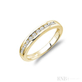 Channel Semi Eternity Diamond Band