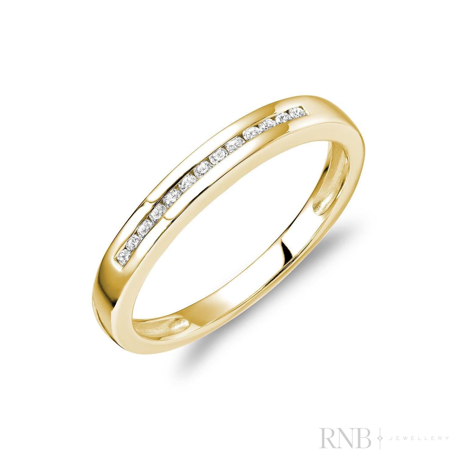 Channel Semi Eternity Diamond Band
