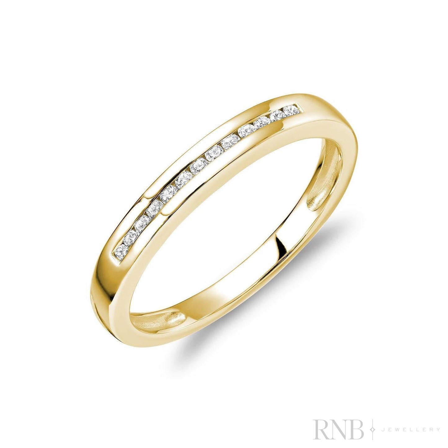 Channel Semi Eternity Diamond Band