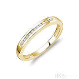 Channel Semi Eternity Diamond Band-RNB Jewellery
