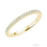 Semi Eternity Baguette and Round Diamond Ring