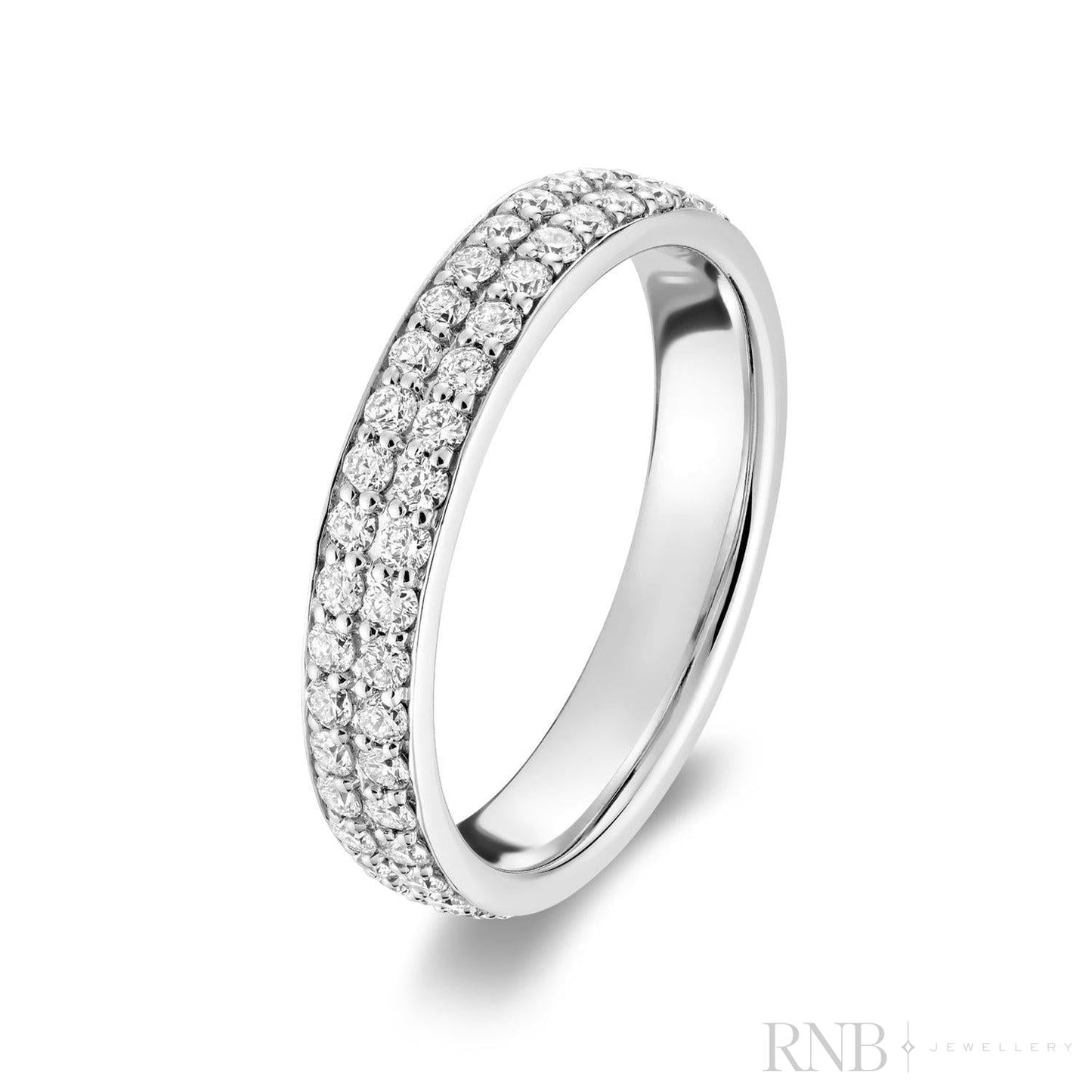 Diamond Pave Eternity Ring