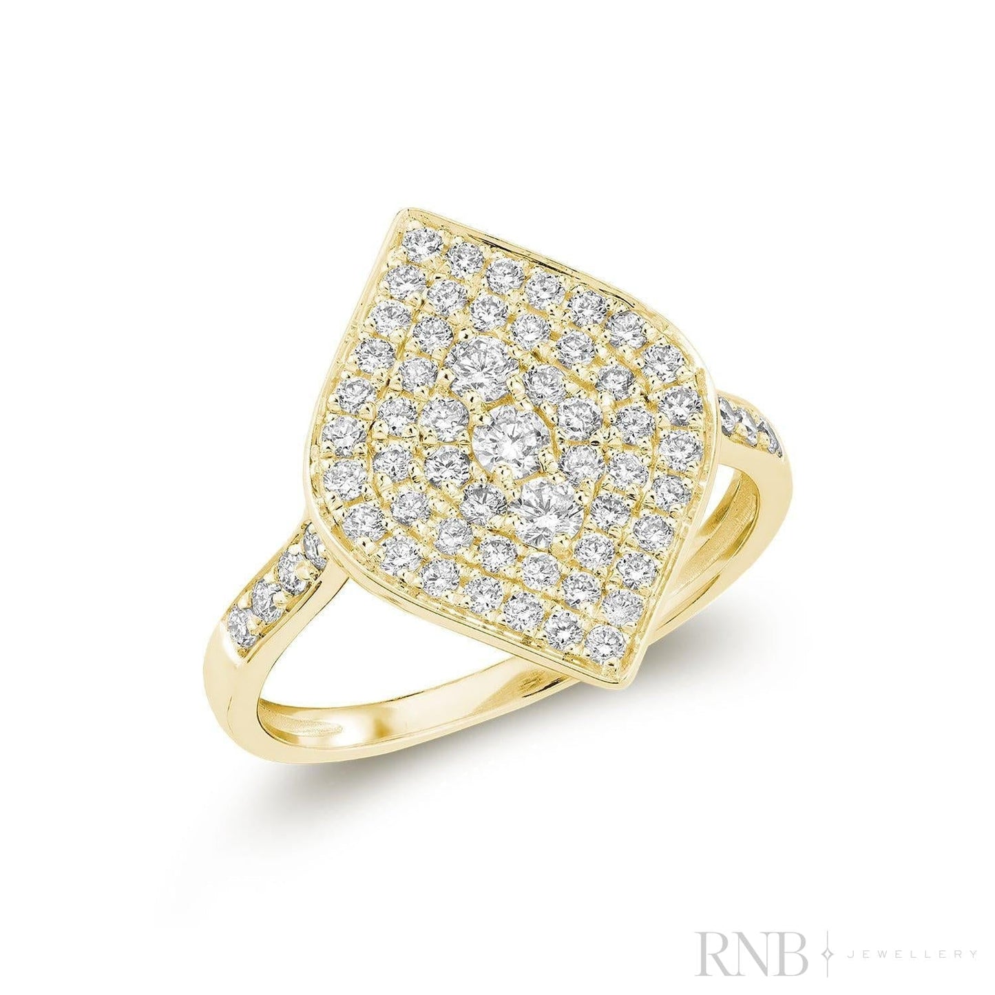 Marquise Pave Diamond Ring