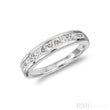 Semi Eternity Princess Channel Diamond Ring
