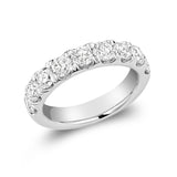 Lab Grown Semi Eternity Diamond Ring