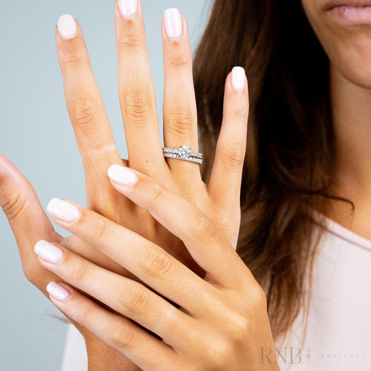 Semi Eternity Diamond Ring