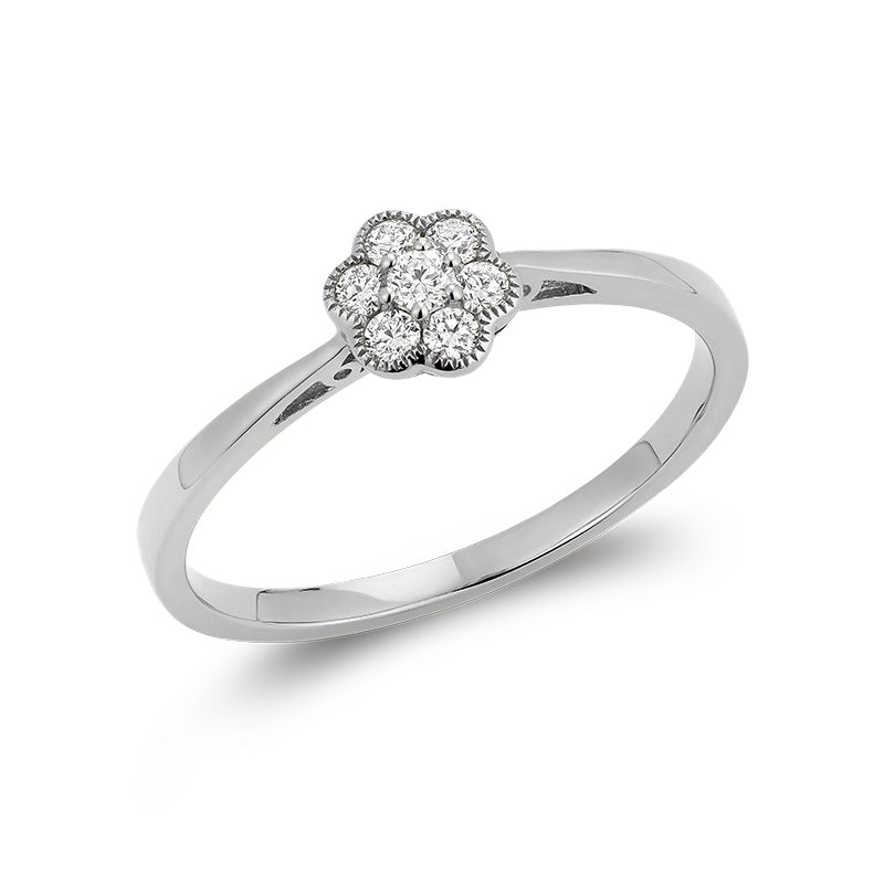 Delicate flower ring