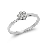Delicate flower ring