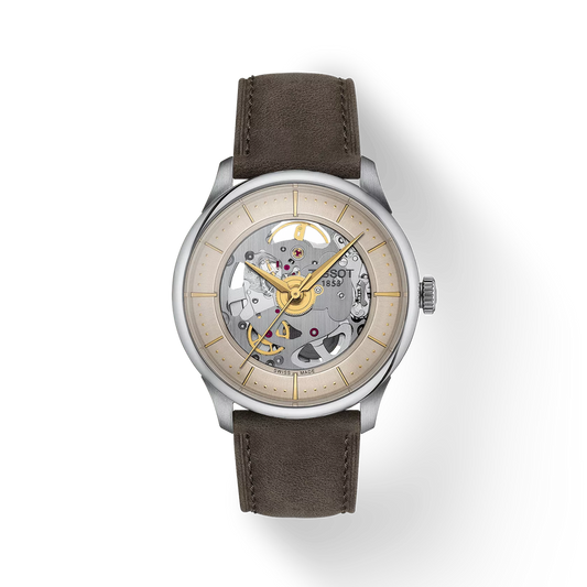 Tissot Chemin Des Tourelles Skeleton 39mm T1398361626100