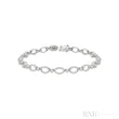 Oval Tennis Diamond Bracelet
