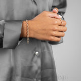 Oval Tennis Diamond Bracelet