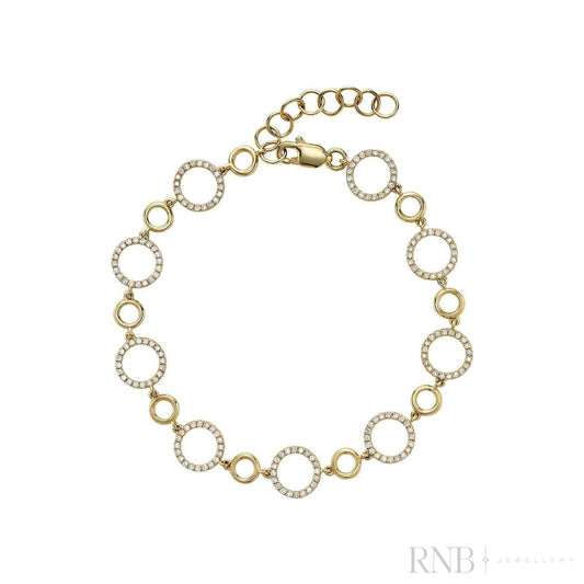 Circle of Life Diamond Bracelet