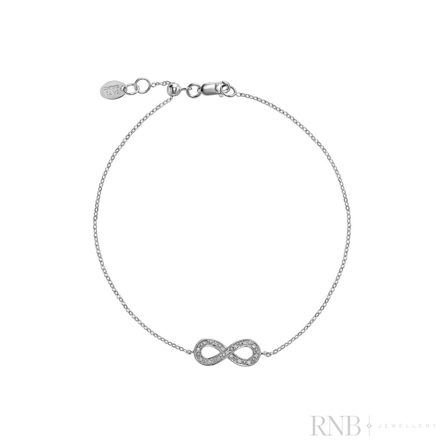 Infinity Diamond Bracelet