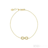 Infinity Diamond Bracelet-RNB Jewellery