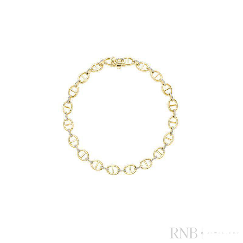 Marinara Link Diamond Bracelet