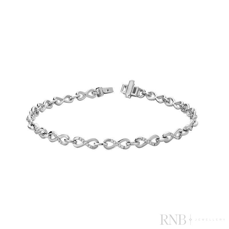 Infinity Diamond Bracelet