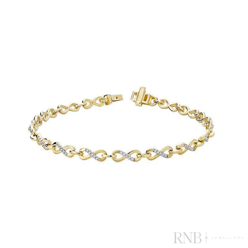 Infinity Diamond Bracelet