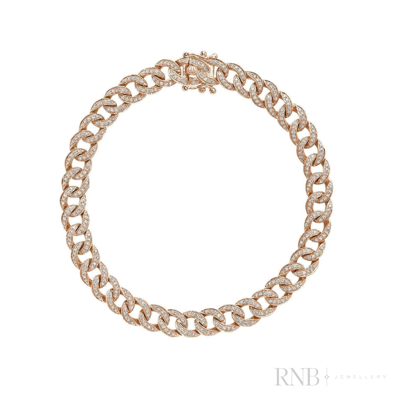Cuban Link Diamond Bracelet