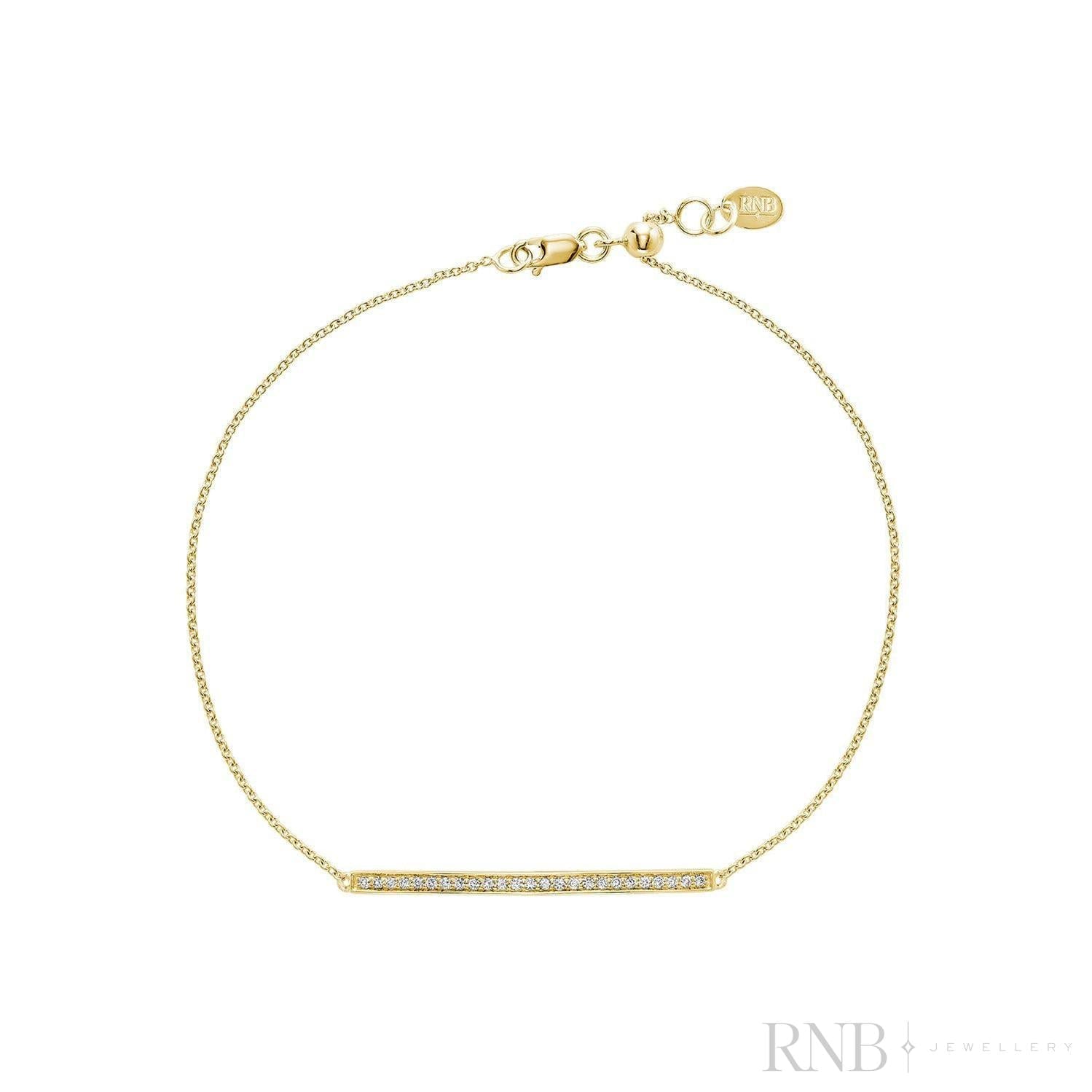 Diamond Bar Bracelet