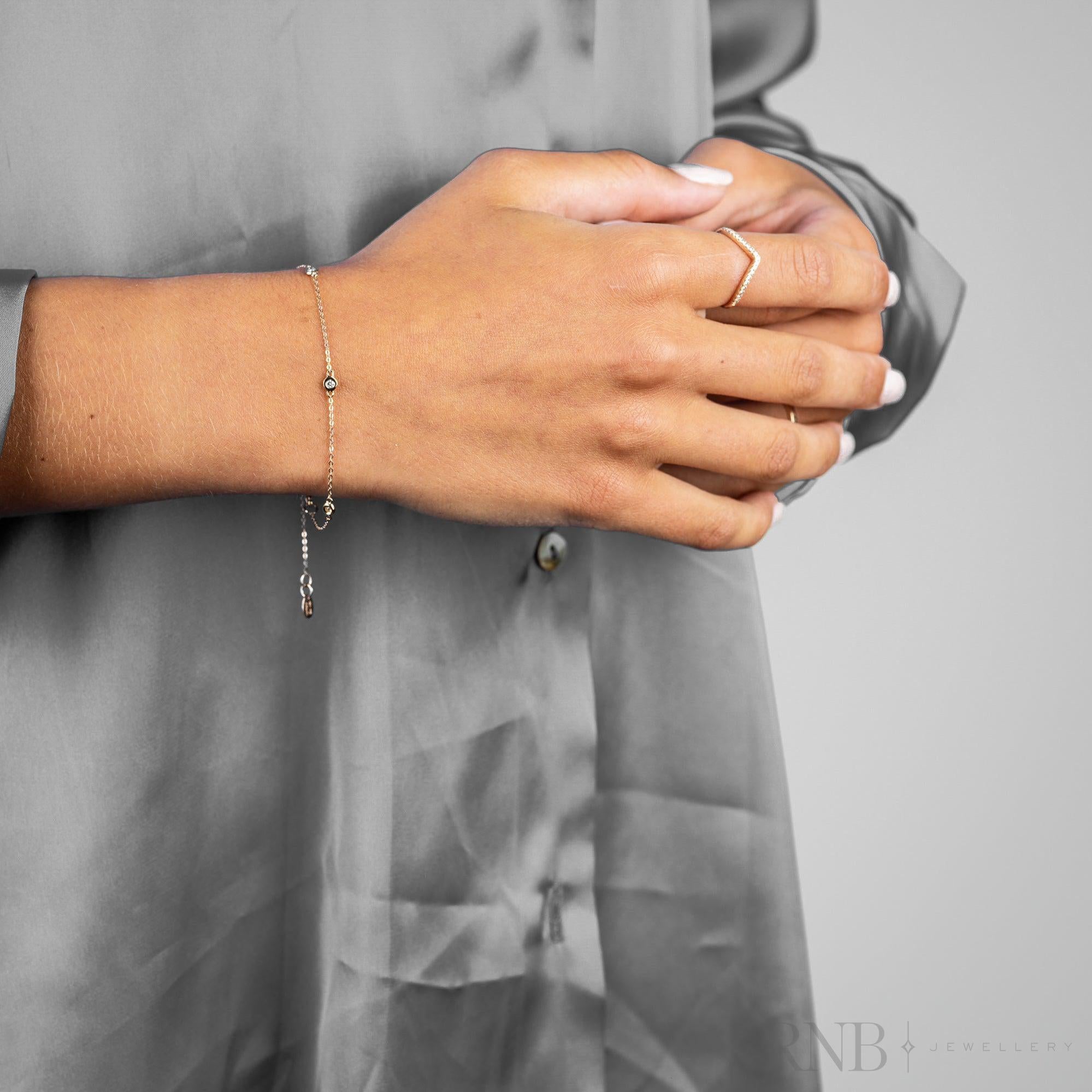 Diamond by the Yard Bracelet