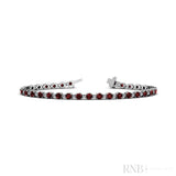 Tennis Ruby & Diamond Bracelet