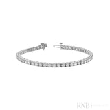Illusion Diamond Tennis Bracelet