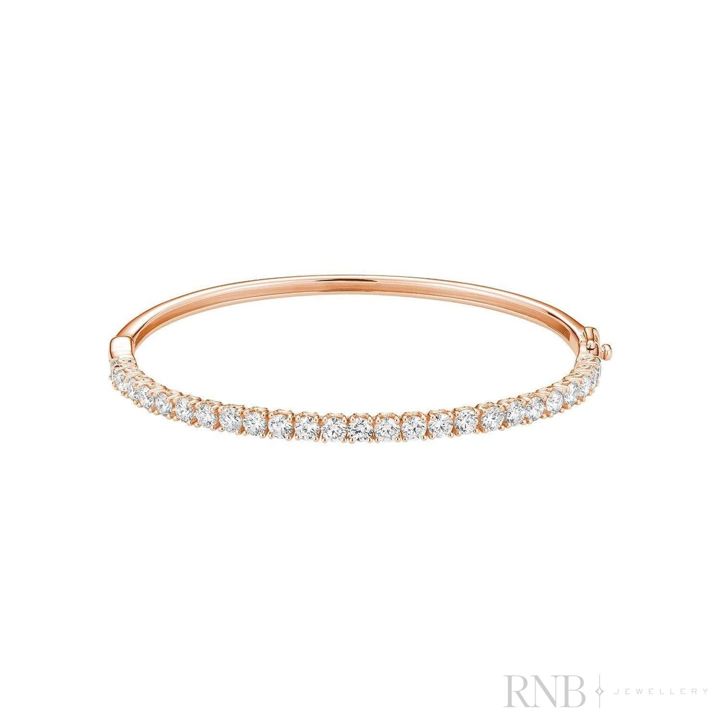 Semi Eternity Bangle Diamond Bracelet