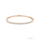 Semi Eternity Bangle Diamond Bracelet