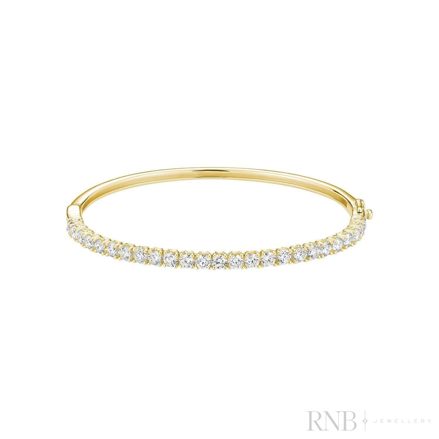 Semi Eternity Bangle Diamond Bracelet