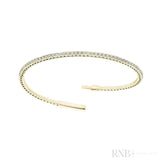 Diamond Bangle Flex Bracelet-RNB Jewellery