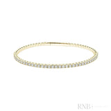 Semi Eternity Bangle Flex Diamond Bracelet