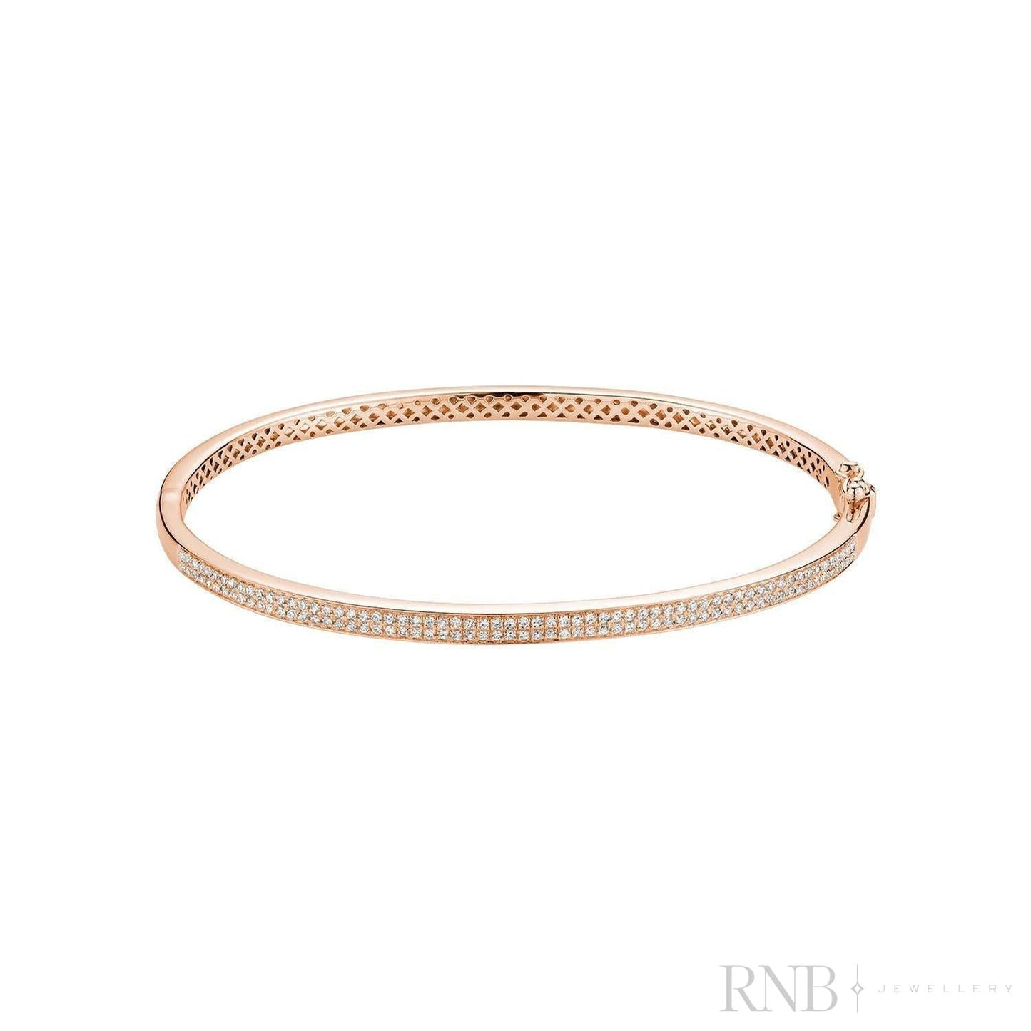 Micro Pave Bangle Bracelet