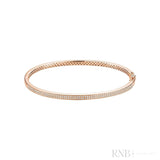 Micro Pave Bangle Bracelet