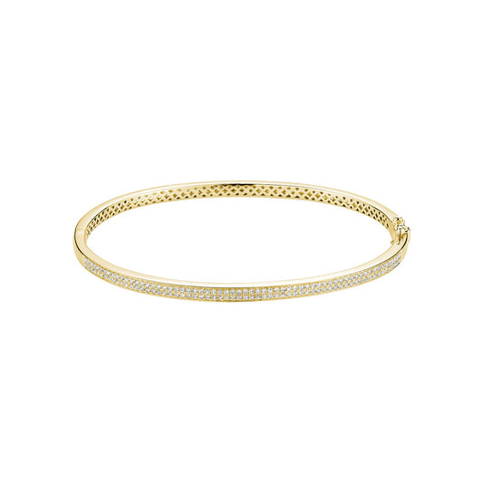 Micro Pave Bangle Bracelet