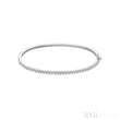 Semi Eternity Diamond Bangle-RNB Jewellery