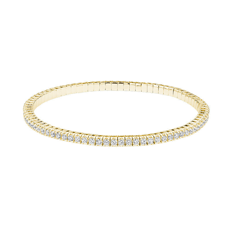 Lab Grown Elastic Bangle