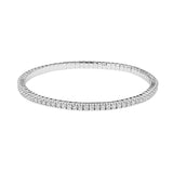 Lab Grown Elastic Bangle