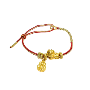 24 Gold Bracelet (PiXiu, Lucky charm)