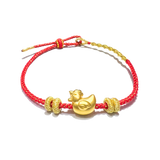 24 Gold Bracelet Chinese Zodiac (Rooster)