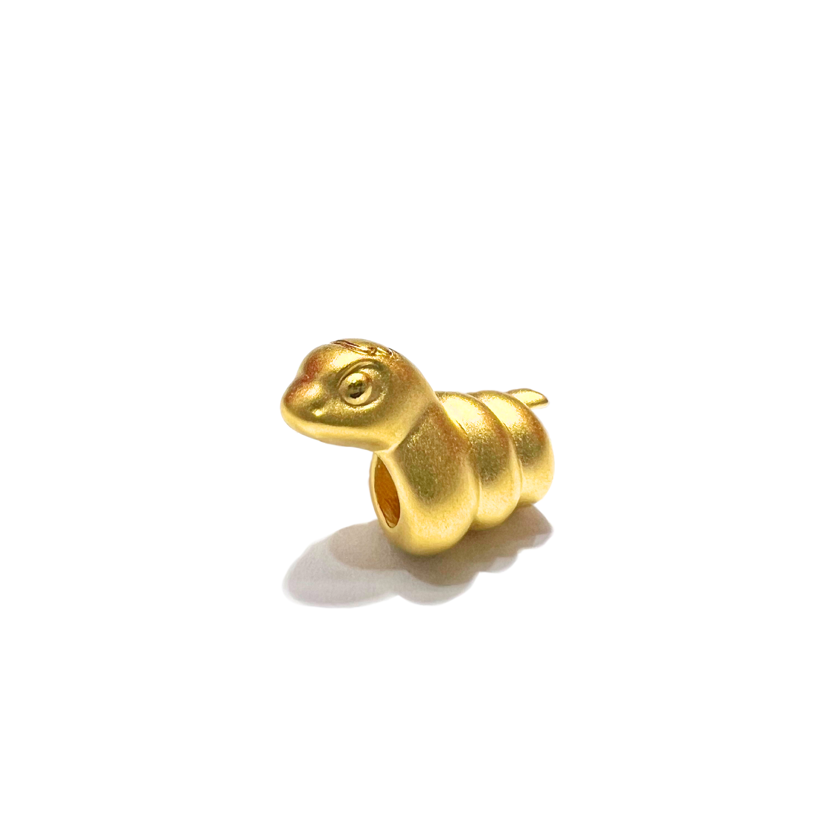 24 Gold Zodiac Charm (Snake)