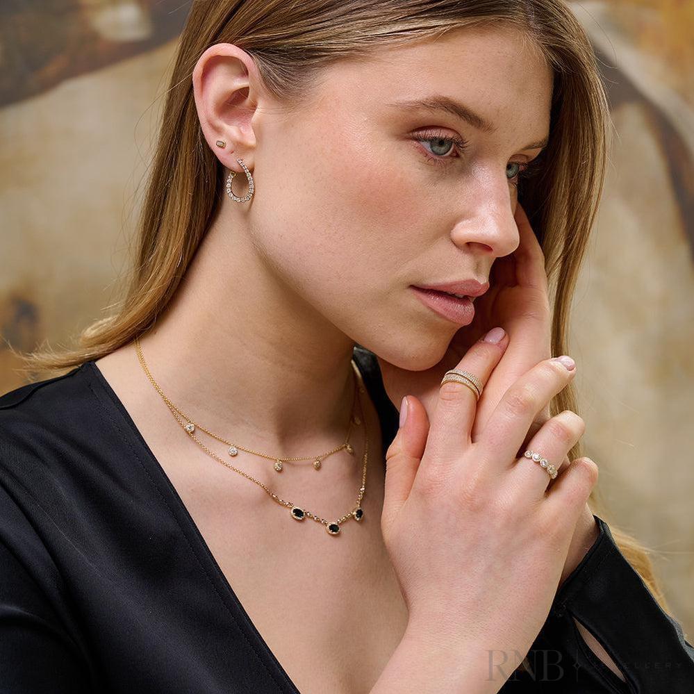 Precious Stone & Diamond Pendant