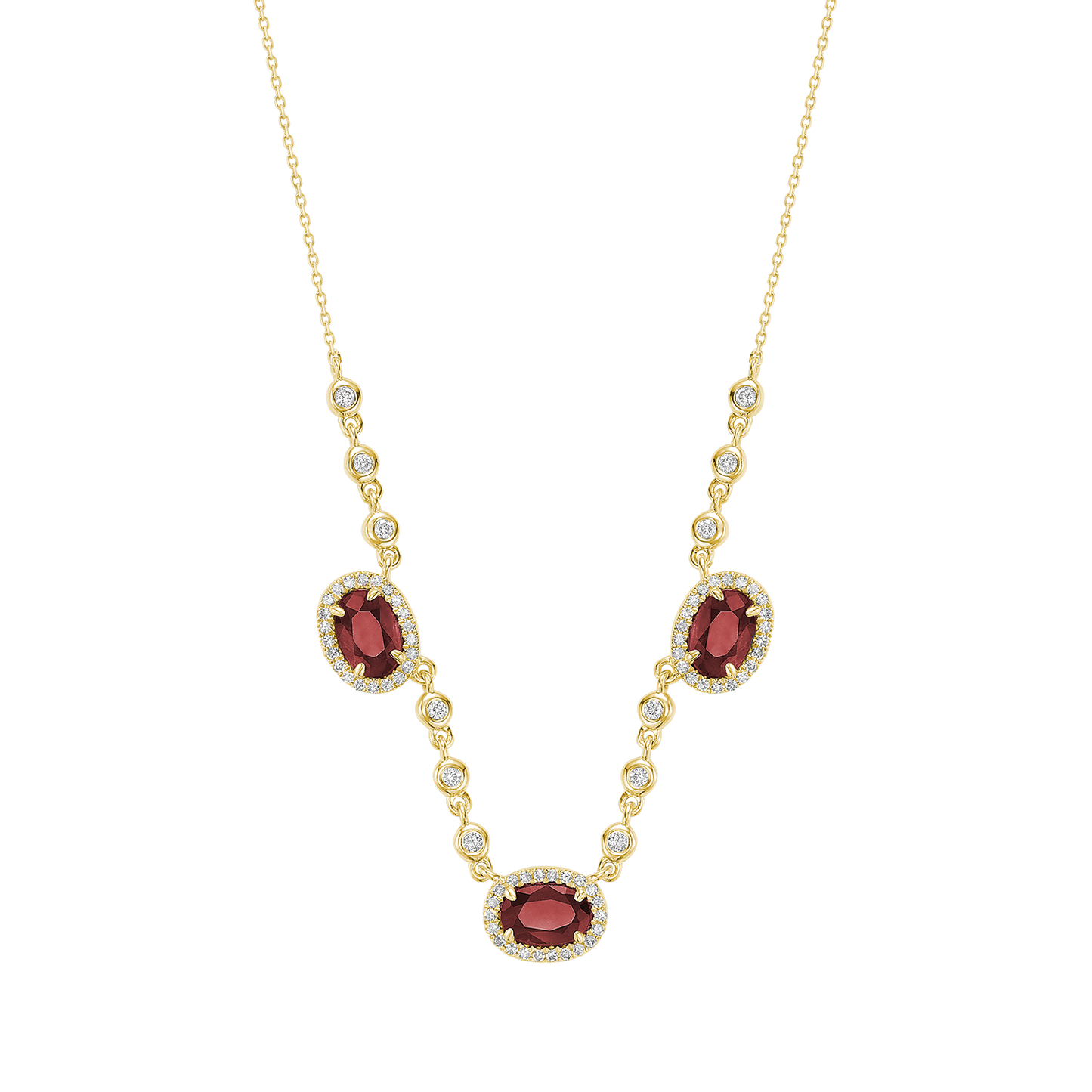 Precious Stone & Diamond Pendant