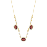 Precious Stone & Diamond Pendant