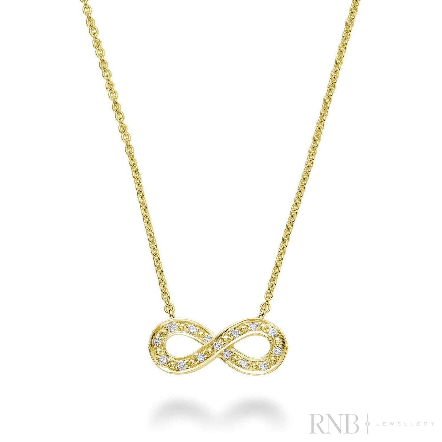 Infinity Diamond Necklace