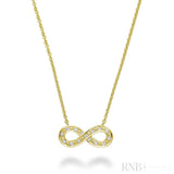 Infinity Diamond Necklace-RNB Jewellery