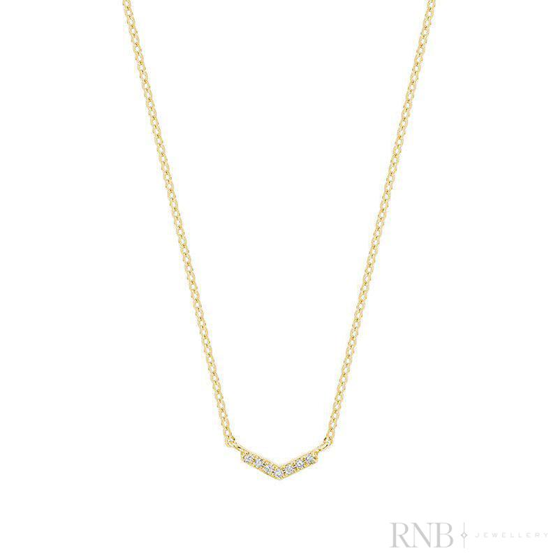 Diamond Arrow Necklace
